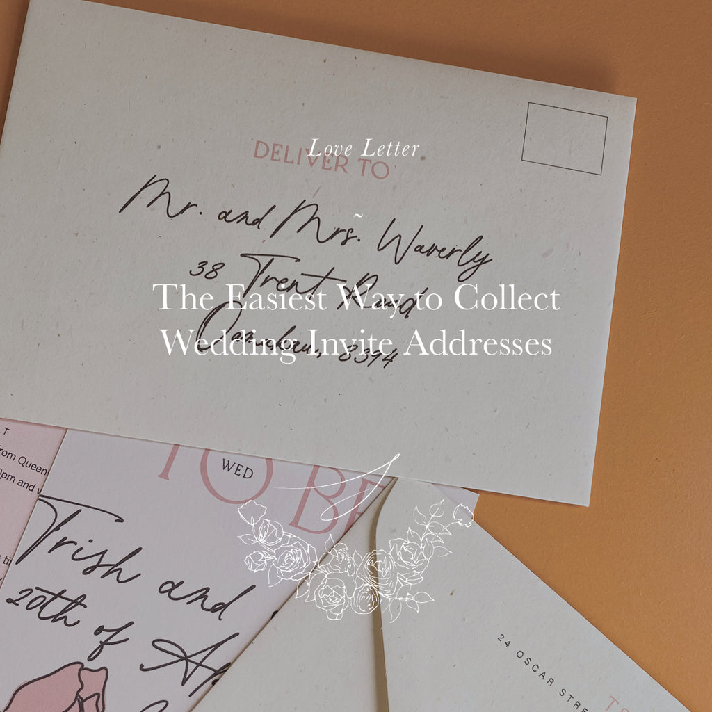 The Easiest Way to Collect Wedding Invite Addresses